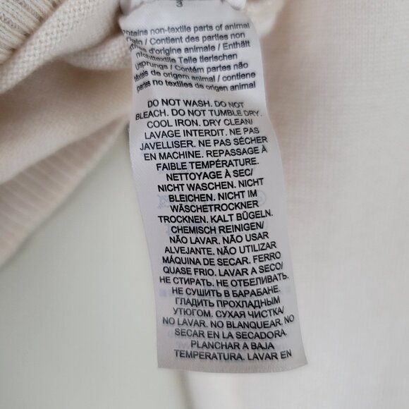 Tory Burch Contrast Collar Long Sleeve Polo Sweater - Picture 11 of 13